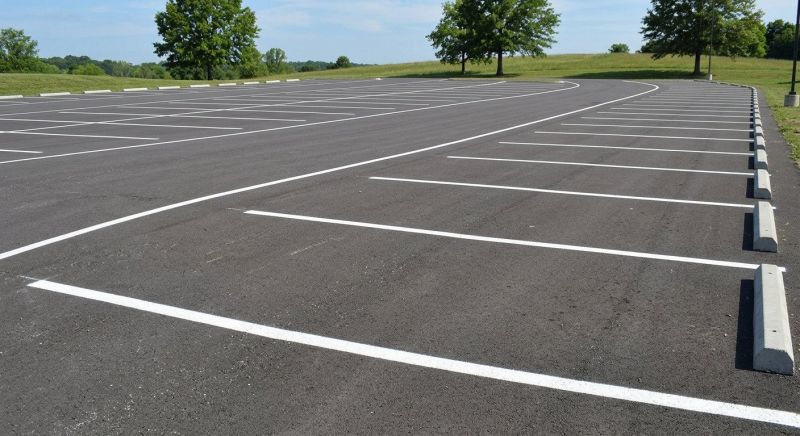 Asphalt Striping in Roswell, GA