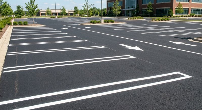 Commercial Asphalt Painting in Lawrenceville, GA