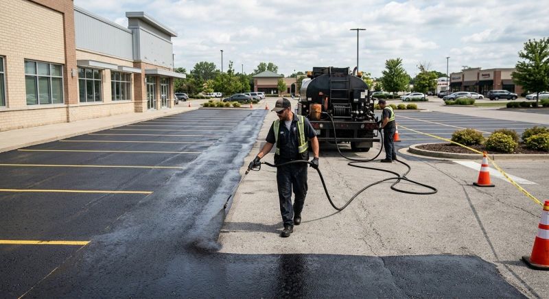 Commercial Asphalt Sealing in Fort Collins, CO
