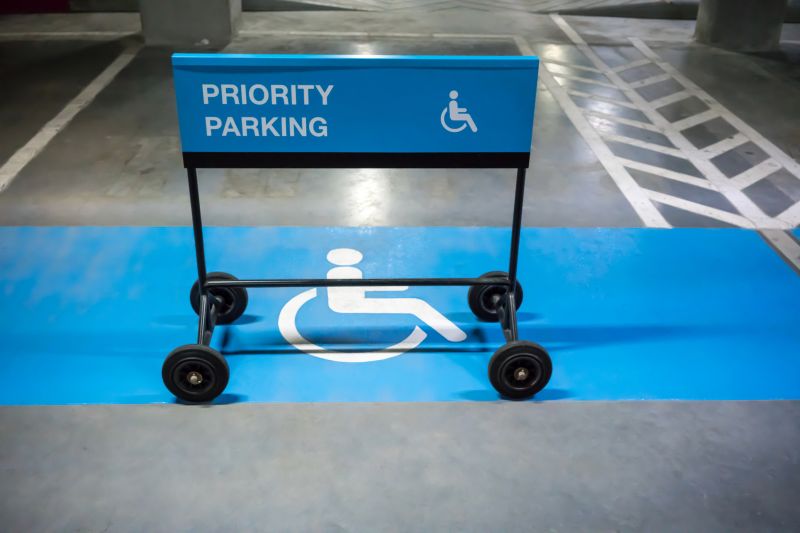 Disability Parking Marking in Suwanee, GA