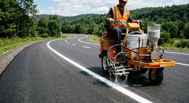 Line Striping Service in Alpharetta, GA