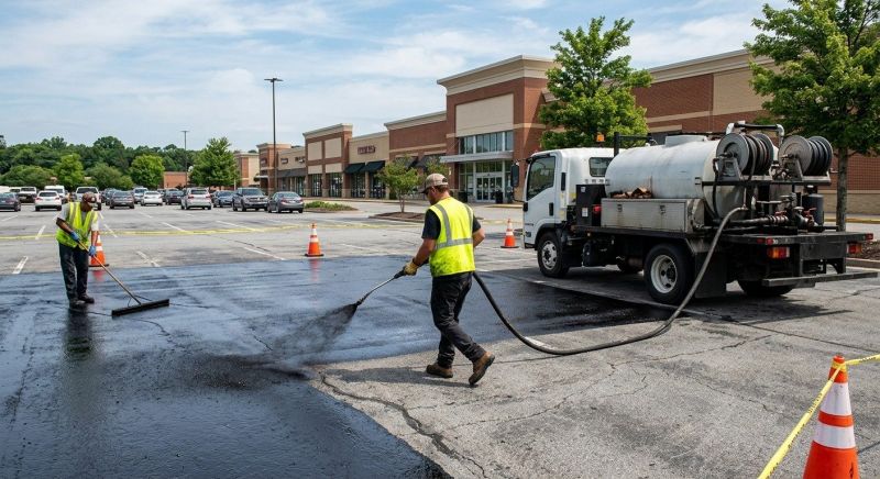 Parking Lot Resurfacing in Fort Collins, CO