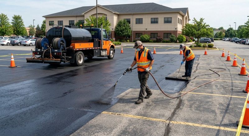 Parking Lot Sealcoating in Miami Dade County, FL
