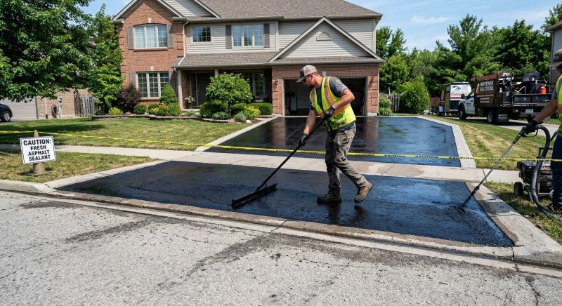 Asphalt Driveway Sealing in Tampa, FL