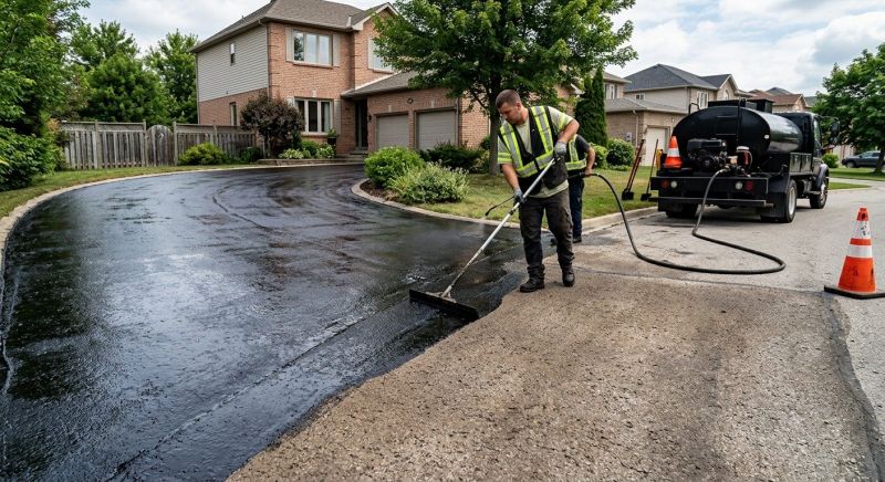 Asphalt Driveway Sealing in Fort Collins, CO