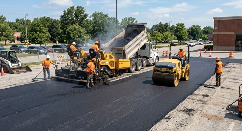 Asphalt Lot Paving in Los Angeles, CA