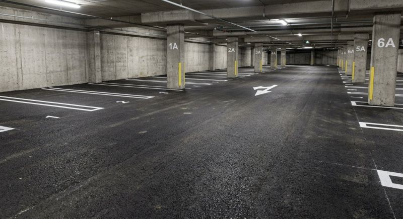 Asphalt Painting in Alpharetta, GA