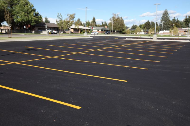 Asphalt Striping in Roswell, GA