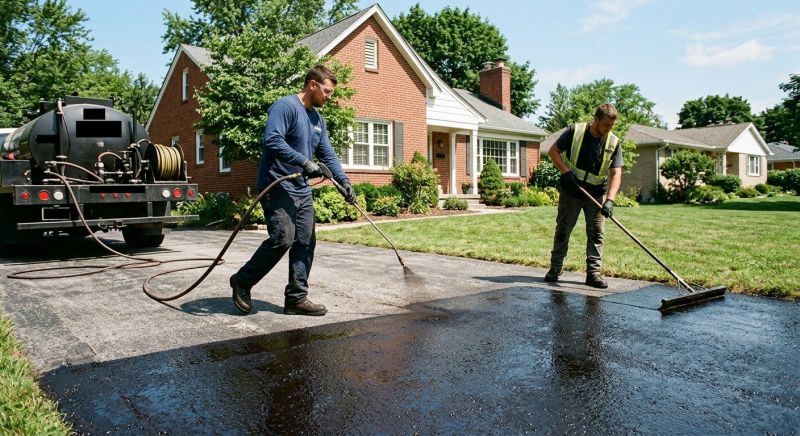 Blacktop Sealing in San Antonio, TX
