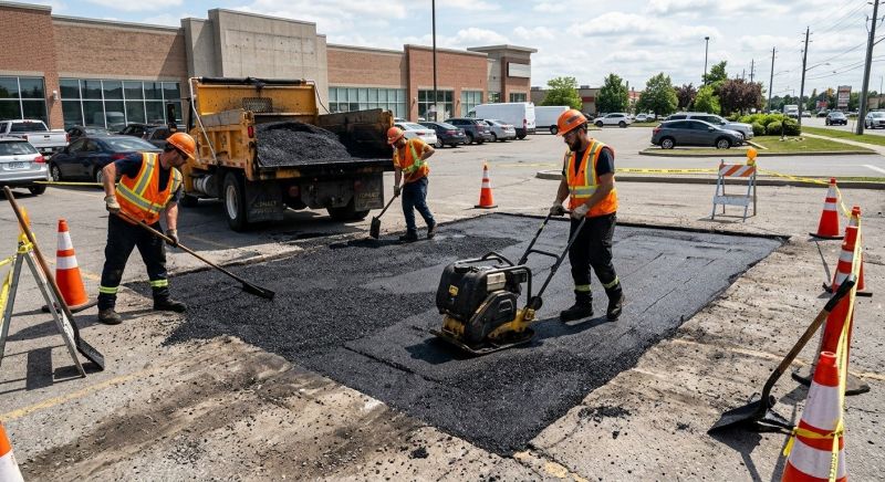 Commercial Asphalt Repair in Los Angeles, CA