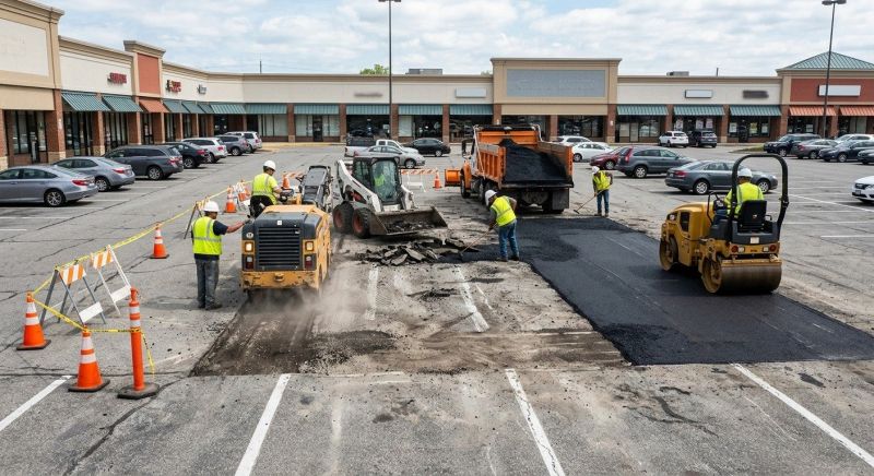 Commercial Asphalt Repair in Los Angeles, CA