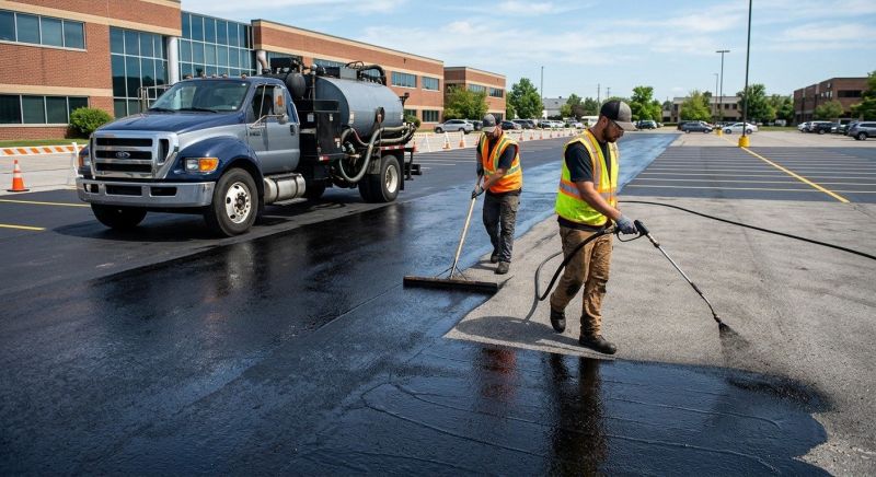 Commercial Pavement Sealing in Denver, CO