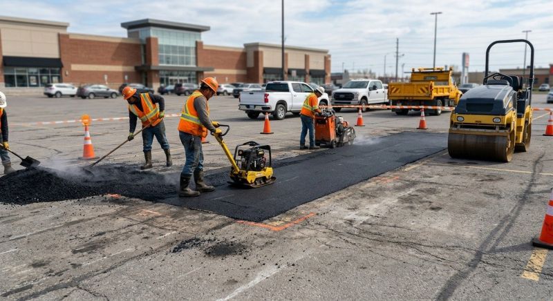 Commercial Paving Repair in Pasadena, CA