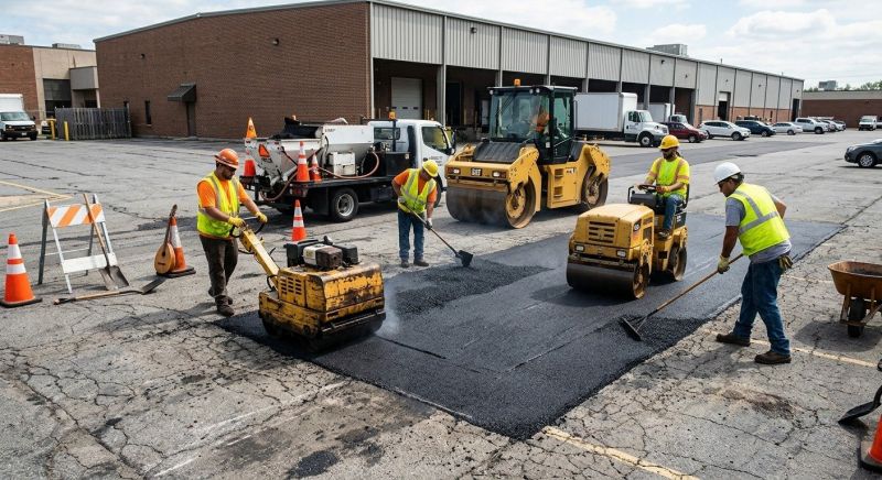 Commercial Paving Repair in Little Rock, AR