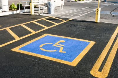 Disability Parking Marking in Alpharetta, GA