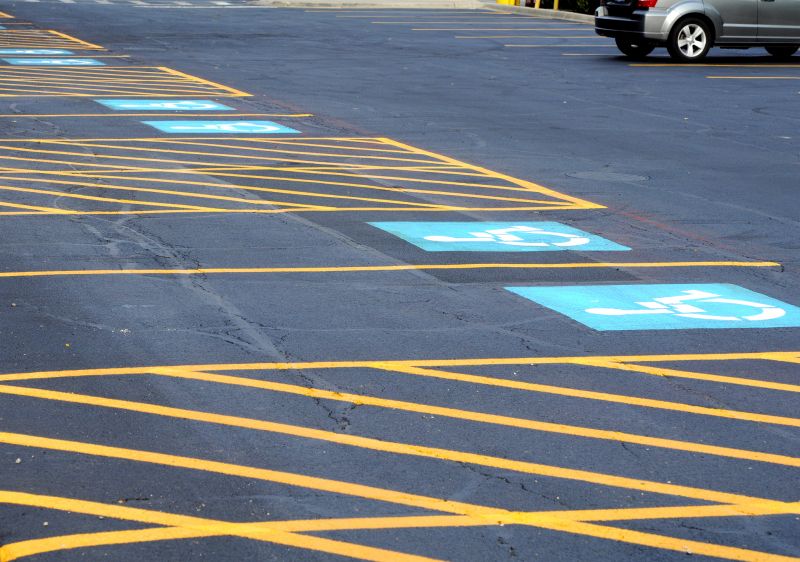 Disability Parking Marking in Suwanee, GA