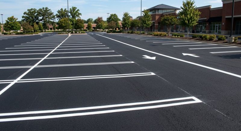 Fire Lane Marking in Roswell, GA