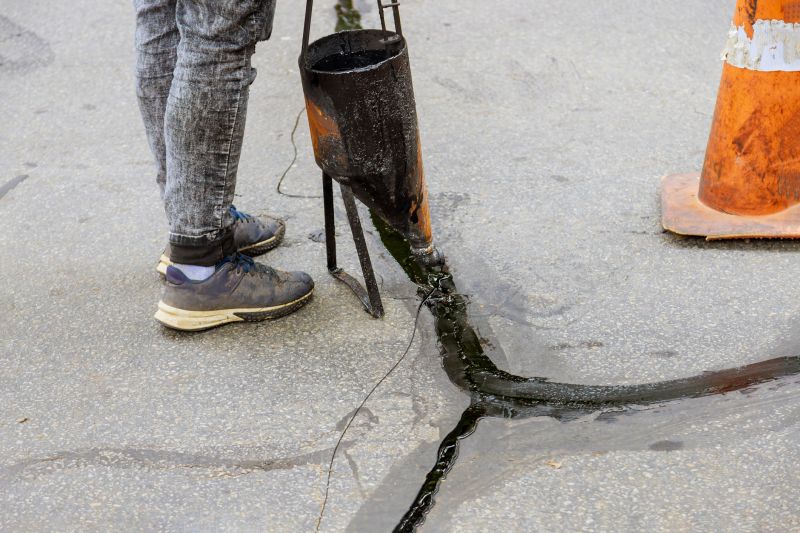 Hot Tar Driveway Sealing in Grand Rapids, MI