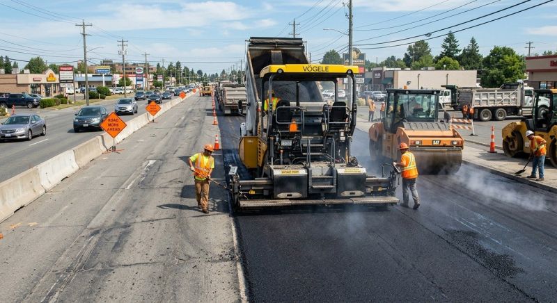 Industrial Asphalt Paving in Orange County, CA