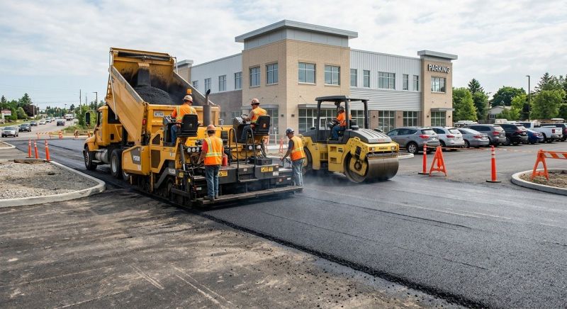 Industrial Asphalt Paving in Orange County, CA