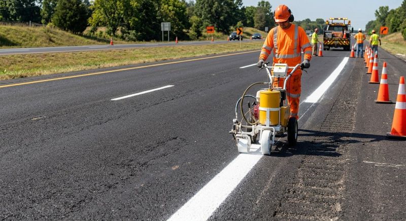 Line Striping Service in Suwanee, GA