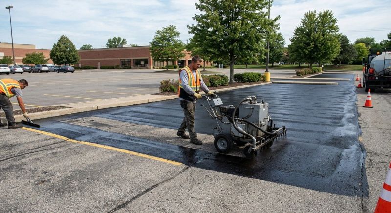 Lot Sealcoating in Denver, CO