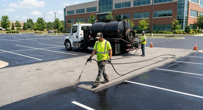 Lot Sealcoating in Denver, CO