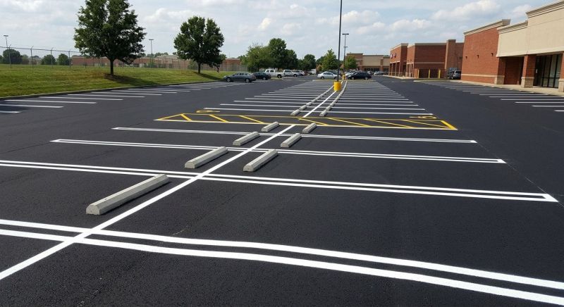 Parking Area Striping in Suwanee, GA
