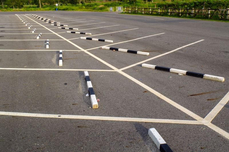 Parking Area Striping in Roswell, GA