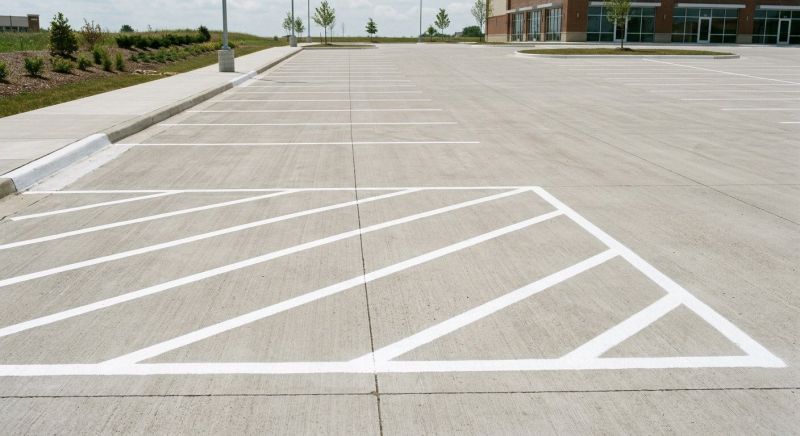 Parking Garage Striping in Alpharetta, GA