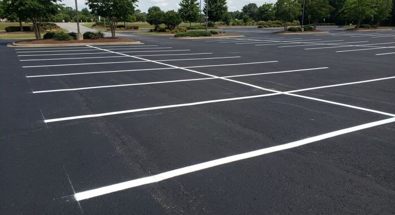 Parking Garage Striping in Alpharetta, GA