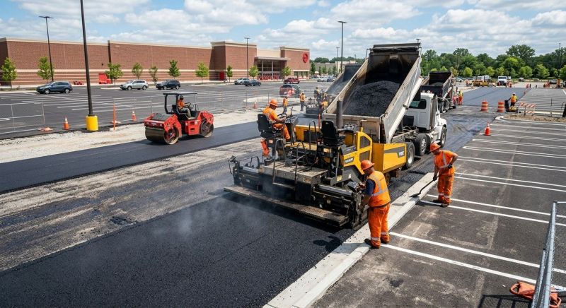 Parking Lot Asphalting in Savannah, GA