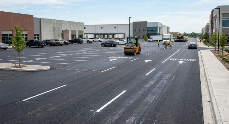 Parking Lot Blacktopping in Little Rock, AR