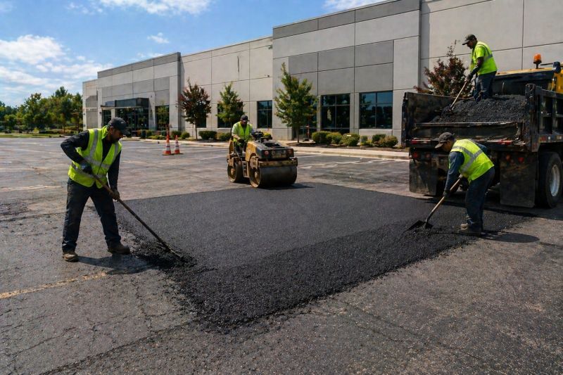 Parking Lot Repair in Savannah, GA