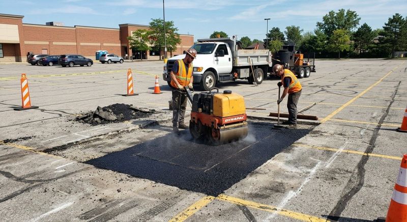 Parking Lot Repair in Palm Springs, CA