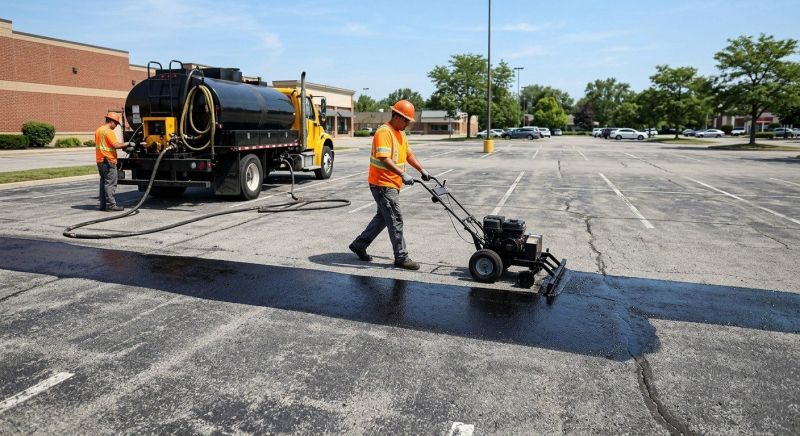 Parking Lot Sealcoating in Miami Dade County, FL