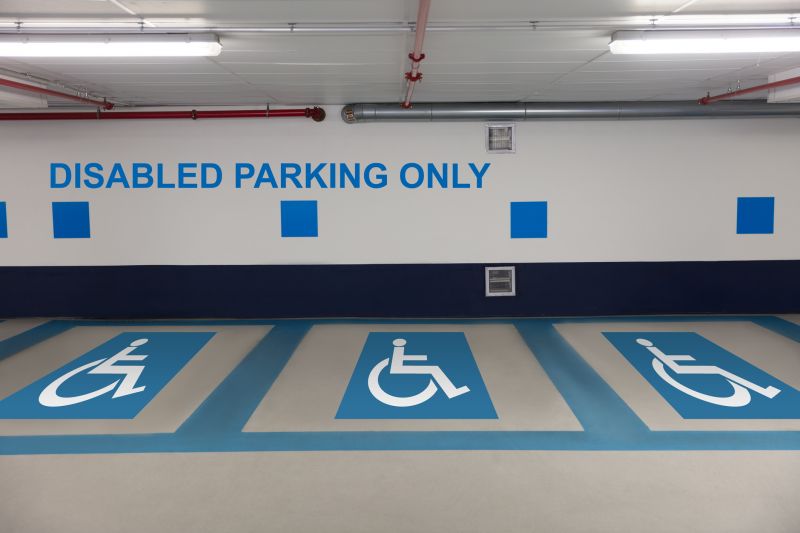 Parking Space Marking in Suwanee, GA