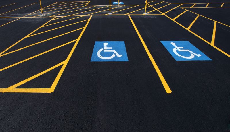 Parking Space Marking in Alpharetta, GA