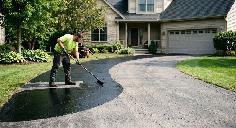 Residential Driveway Sealcoating in Columbus, OH
