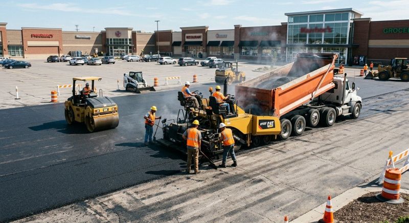 Road Paving Service in Little Rock, AR