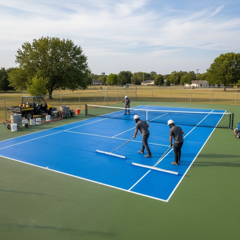 Sports Court Resurfacing in San Antonio, TX