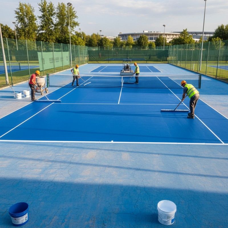 Sports Court Resurfacing in Denver, CO